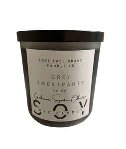 Grey Sweatpants Candle