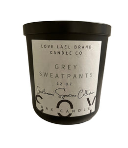 Grey Sweatpants Candle